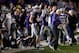 MANHATTAN, KS - DECEMBER 01: Head coach Bill Snyder of the Kansas State Wildcats walks onto the field as players celebrate following the Wildcats' 42-24 victory over the Texas Longhorns at Bill Snyder Family Football Stadium on December 1, 2012 in Manhattan, Kansas. (Photo by Jamie Squire/Getty Images)