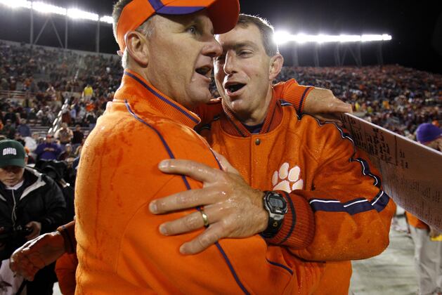 Clemson Wins by Keeping Chad Morris