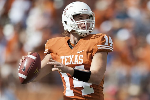 David Ash Will Start at QB for Longhorns vs. Oregon State in Alamo Bowl