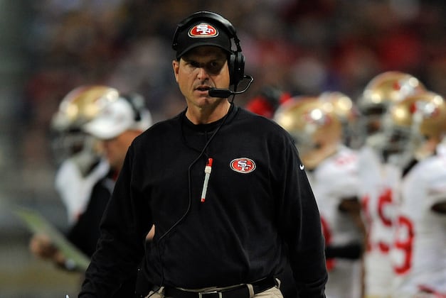 San Francisco 49ers: Harbaugh Proud of Team's Effort in New England