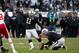OAKLAND, CA - DECEMBER 16: Kicker Sebastian Janikowski #11 of the Oakland Raiders kicks a field goal off a hold from Shane Lechler #9 during the second quarter against the Kansas City Chiefs at O.co Coliseum on December 16, 2012 in Oakland, California. Photo by Jason O. Watson/Getty Images)