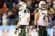 NASHVILLE, TN - DECEMBER 17: Quarterback Mark Sanchez #6 of the New York Jets walks off the field after a play in the fourth quarter against the Tennessee Titans at LP Field on December 17, 2012 in Nashville, Tennessee. (Photo by Andy Lyons/Getty Images)