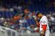 MIAMI, FL - MAY 29: Edwin Jackson #33 of the Washington Nationals pitches during a game against the Miami Marlins at Marlins Park on May 29, 2012 in Miami, Florida. (Photo by Mike Ehrmann/Getty Images)