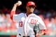 WASHINGTON, DC - OCTOBER 10: Edwin Jackson #33 of the Washington Nationals pitches in the first inning against the St. Louis Cardinals during Game Three of the National League Division Series at Nationals Park on October 10, 2012 in Washington, DC. (Photo by Patrick McDermott/Getty Images)