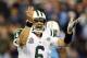NASHVILLE, TN - DECEMBER 17: Quarterback Mark Sanchez #6 of the New York Jets calls a play before he snaps the ball against the Tennessee Titans at LP Field on December 17, 2012 in Nashville, Tennessee. (Photo by Andy Lyons/Getty Images)