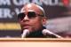 Feb 28; New York, NY, USA; Floyd Mayweather speaks during the press conference announcing his fight against Miguel Cotto. The two will meet May 5, 2012 at the MGM Grand Garden Arena in Las Vegas, NV. Mandatory Credit: Ed Mulholland-USA TODAY Sports