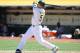 OAKLAND, CA - SEPTEMBER 02: Stephen Drew #5 of the Oakland Athletics follows through on a swing during a game against the Boston Red Sox at O.co Coliseum on September 2, 2012 in Oakland, California. (Photo by Tony Medina/Getty Images)
