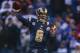 ORCHARD PARK, NY - DECEMBER 9: Sam Bradford #8 of the St. Louis Rams throws a pass during an NFL game against the Buffalo Bills at Ralph Wilson Stadium on December 9, 2012 in Orchard Park, New York. (Photo by Tom Szczerbowski/Getty Images)