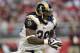 GLENDALE, AZ - DECEMBER 30: Steven Jackson #39 of the St. Louis Rams carries the ball during the game against the Arizona Cardinals on December 30, 2007 at University of Phoenix Stadium in Glendale, Arizona. The Cardinals won 48-19. (Photo by Stephen Dunn/Getty Images)