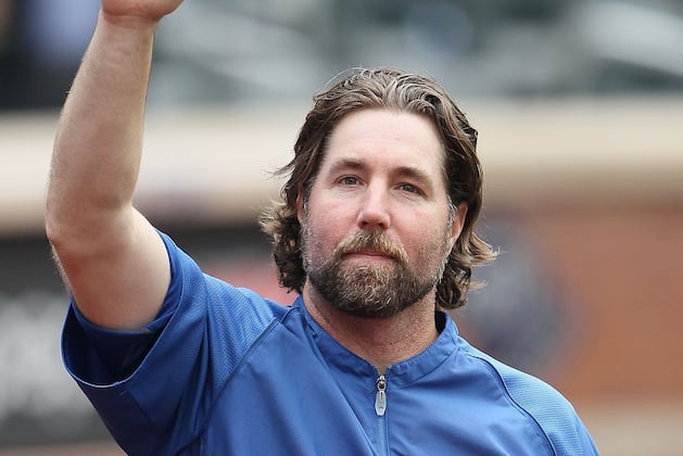 R.A. Dickey on Blue Jays Trade: 'I'm Going to Pitch My Guts Out'