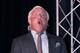 CONCORD, NC - JANUARY 20: Former American Professional Wrestler Ric Flair performs his famous yell 'Wooooo!', for the media during the NASCAR Sprint Media Tour hosted by Charlotte Motor Speedway, held at the Embassy Suites, on January 20, 2010 in Concord, North Carolina. (Photo by Jason Smith/Getty Images)