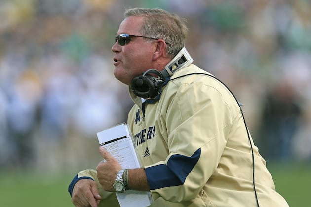 Notre Dame Football: Will Brian Kelly Overdo Game Plan with Month to Prepare?
