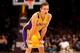 LOS ANGELES, CA - OCTOBER 21: Steve Nash #10 of the Los Angeles Lakers waits on the court in the game with the Sacramento Kings at Staples Center on October 21, 2012 in Los Angeles, California. The Kings won 99-92. NOTE TO USER: User expressly acknowledges and agrees that, by downloading and or using this photograph, User is consenting to the terms and conditions of the Getty Images License Agreement. (Photo by Stephen Dunn/Getty Images)
