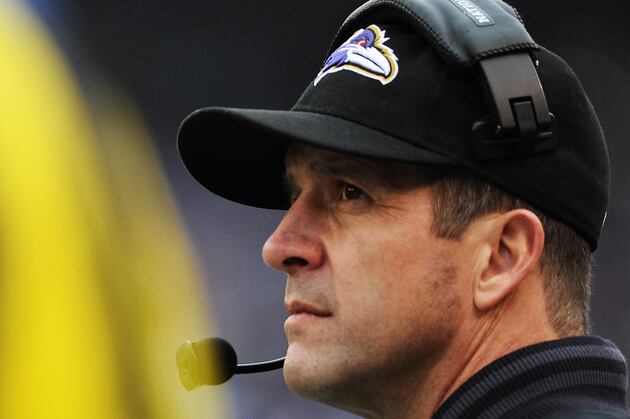 Harbaugh Says Ravens' Running Game Needs Improvement