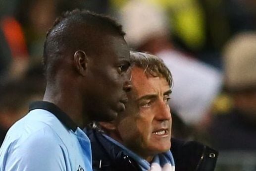 Olive Branch: Mancini Says Balotelli CAN Be a Part of Man City's Future