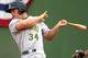 Evan Gattis (Braves) has three home runs in his last five games. // Courtesy of MiLB.com