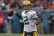CHICAGO, IL - DECEMBER 16: Aaron Rodgers #12 of the Green Bay Packers throws a pass against the Chicago Bears at Soldier Field on December 16, 2012 in Chicago, Illinois. (Photo by Jonathan Daniel/Getty Images)