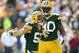 GREEN BAY, WI - SEPTEMBER 09: Clay Matthews #52 of the Green Bay Packers celebrates a sack during the NFL season opener against the San Francisco 49ers at Lambeau Field on September 9, 2012 in Green Bay, Wisconsin. (Photo by Andy Lyons/Getty Images)