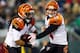 PHILADELPHIA, PA - DECEMBER 13: Andy Dalton #14 of the Cincinnati Bengals hands the ball off to BenJarvus Green-Ellis #42 in the first quarter against the Philadelphia Eagles on December 13, 2012 at Lincoln Financial Field in Philadelphia, Pennsylvania. (Photo by Elsa/Getty Images)