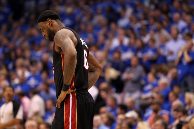 What a Bad Night for Heat's LeBron James Looks Like