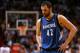 MIAMI, FL - DECEMBER 18: Kevin Love #42 of the Minnesota Timberwolves looks on during a game against the Miami Heat at American Airlines Arena on December 18, 2012 in Miami, Florida. NOTE TO USER: User expressly acknowledges and agrees that, by downloading and or using this photograph, User is consenting to the terms and conditions of the Getty Images License Agreement. (Photo by Mike Ehrmann/Getty Images)