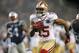 Crabtree had a career day on the gridiron against the Patriots.