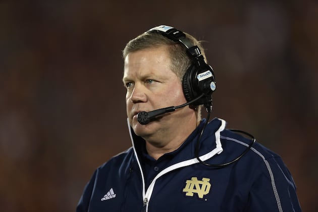 Notre Dame's Kelly Wins AP Coach of the Year