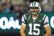 EAST RUTHERFORD, NJ - NOVEMBER 22: Quarterback Tim Tebow #15 of the New York Jets during warm ups before the start of their game against the New England Patriots at MetLife Stadium on November 22, 2012 in East Rutherford, New Jersey. (Photo by Rich Schultz /Getty Images)