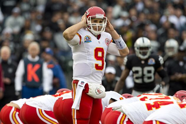 Chiefs' Quinn Healthy Enough to Start Against Colts
