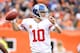 CINCINNATI, OH - NOVEMBER 11: Eli Manning #10 of the New York Giants passes the ball during the NFL game against the Cincinnati Bengals at Paul Brown Stadium on November 11, 2012 in Cincinnati, Ohio. (Photo by Andy Lyons/Getty Images)