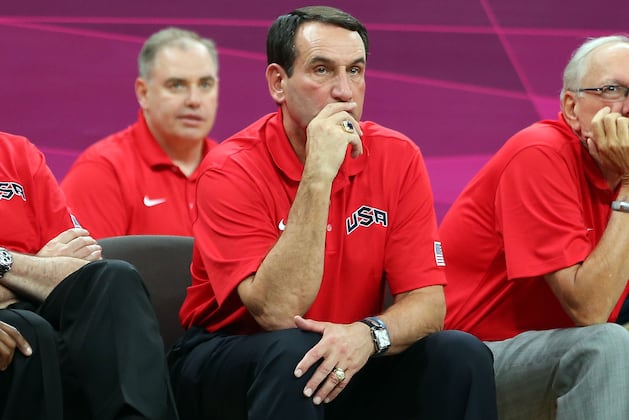 Krzyzewski Named USA Basketball Coach of the Year