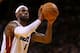 MIAMI, FL - DECEMBER 10: LeBron James #6 of the Miami Heat shoots a foul shot during a game against the Atlanta Hawks at American Airlines Arena on December 10, 2012 in Miami, Florida. (Photo by Mike Ehrmann/Getty Images)
