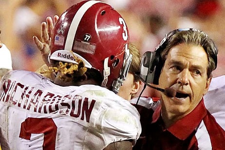 Trent Richardson: Nick Saban Won't Be Cleveland Browns' Coach