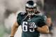 PHILADELPHIA, PA - SEPTEMBER 30: Guard Evan Mathis #69 of the Philadelphia Eagles before a game against the New York Giants at Lincoln Financial Field on September 30, 2012 in Philadelphia, Pennsylvania. (Photo by Alex Trautwig/Getty Images)