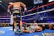 LAS VEGAS, NV - DECEMBER 08: Manny Pacquiao lays face down on the mat after being knocked out in the sixth round by Juan Manuel Marquez during their welterweight bout at the MGM Grand Garden Arena on December 8, 2012 in Las Vegas, Nevada. (Photo by Al Bello/Getty Images)