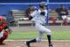 Mason Williams, shown in a 2011 game for the Staten Island Yankees of the New York-Penn League (Rookie), was rated the New York Yankees' top prospect this winter by Baseball America. Photo by Diamond Images/Getty Images