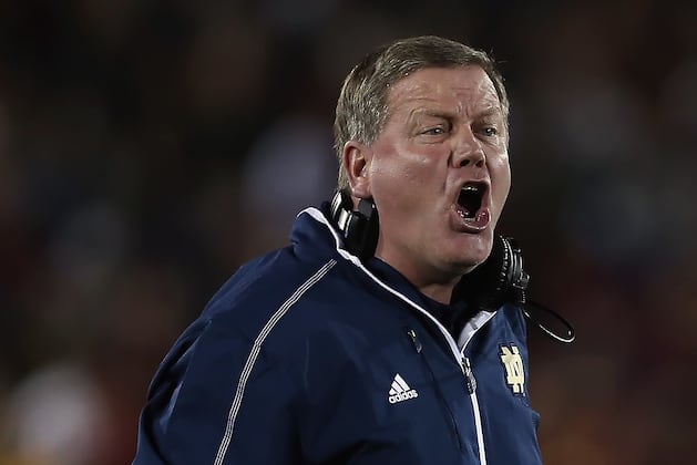 Brian Kelly Not Among Six Bryant Award Finalists