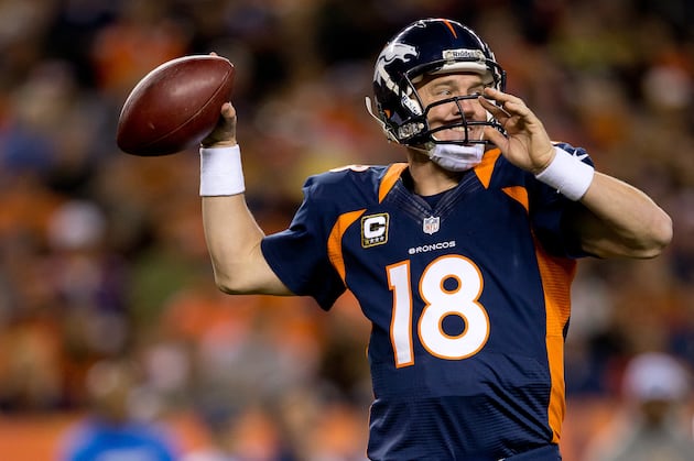 Broncos' Manning Tops Fans' Votes for Pro Bowl