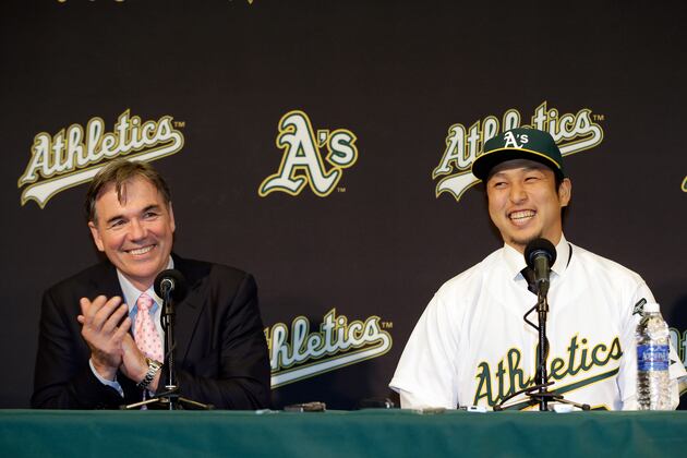 Hiro's Welcome: A's Introduce Popular Nakajima