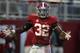 TUSCALOOSA, AL - NOVEMBER 10: Linebacker C.J. Mosley #32 of the Alabama Crimson Tide celebrates during the game against the Texas A&M Aggies at Bryant-Denny Stadium on November 10, 2012 in Tuscaloosa, Alabama. (Photo by Mike Zarrilli/Getty Images)