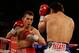HOUSTON, TX - DECEMBER 15: Nonito Donaire of the Philippines (L) boxes with Jorge Arce of Mexico during their WBO World Super Bantamweight bout at the Toyota Center on December 15, 2012 in Houston, Texas. (Photo by Scott Halleran/Getty Images)
