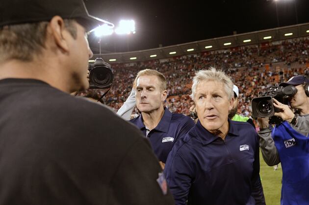 Jim Harbaugh, Pete Carroll and Holiday Cards Lost in the Mail