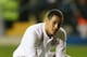 BLACKPOOL, ENGLAND - NOVEMBER 13: Tom Ince of England U21 looks on after missing a goalscoring opportunity during the International Friendly Match between England U21 and Northern Ireland U21 at Bloomfield Road on November 13, 2012 in Blackpool, England. (Photo by Alex Livesey/Getty Images)