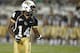 Oct 4, 2012; Orlando, FL, USA; UCF Knights wide receiver Quincy McDuffie (14) during the second quarter against the East Carolina Pirates at Bright House Networks Stadium. Mandatory Credit: Jake Roth-USA TODAY Sports