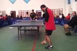 This Armless Ping Pong Player Is Amazing