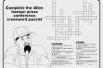 Bet You Can't Solve This Allen Iverson Crossword Puzzle!
