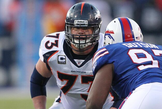 Broncos' Chris Kuper Out of Practice, Likely to Miss 3rd Straight Game