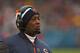CHICAGO, IL - DECEMBER 16: Head coach Lovie Smith of the Chicago Bears stands on the sidelines during a game against the Green Bay Packers at Soldier Field on December 16, 2012 in Chicago, Illinois. The Packers defeated the Bears 21-13. (Photo by Jonathan Daniel/Getty Images)