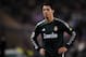 VALLADOLID, SPAIN - DECEMBER 08: Cristiano Ronaldo of Real Madrid CF reacts during the La Liga match between Real Valladolid CF and Real Madrid CF at estadio Jose Zorrilla on December 8, 2012 in Valladolid, Spain. (Photo by Denis Doyle/Getty Images)