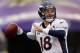 BALTIMORE, MD - DECEMBER 16: Quarterback Peyton Manning #18 of the Denver Broncos throws a first half pass against the Baltimore Ravens at M&T Bank Stadium on December 16, 2012 in Baltimore, Maryland. (Photo by Rob Carr/Getty Images)